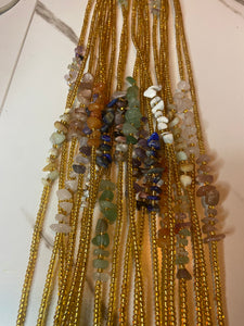 Crystal Vine Tie-on Anklets/Bracelets