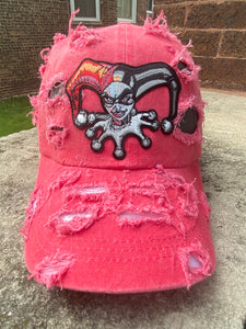 Harley Quinn Distressed Dad Cap