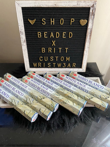 White sage incense